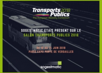 Sogestmatic présent au 8ème salon des Transports Publics 2018